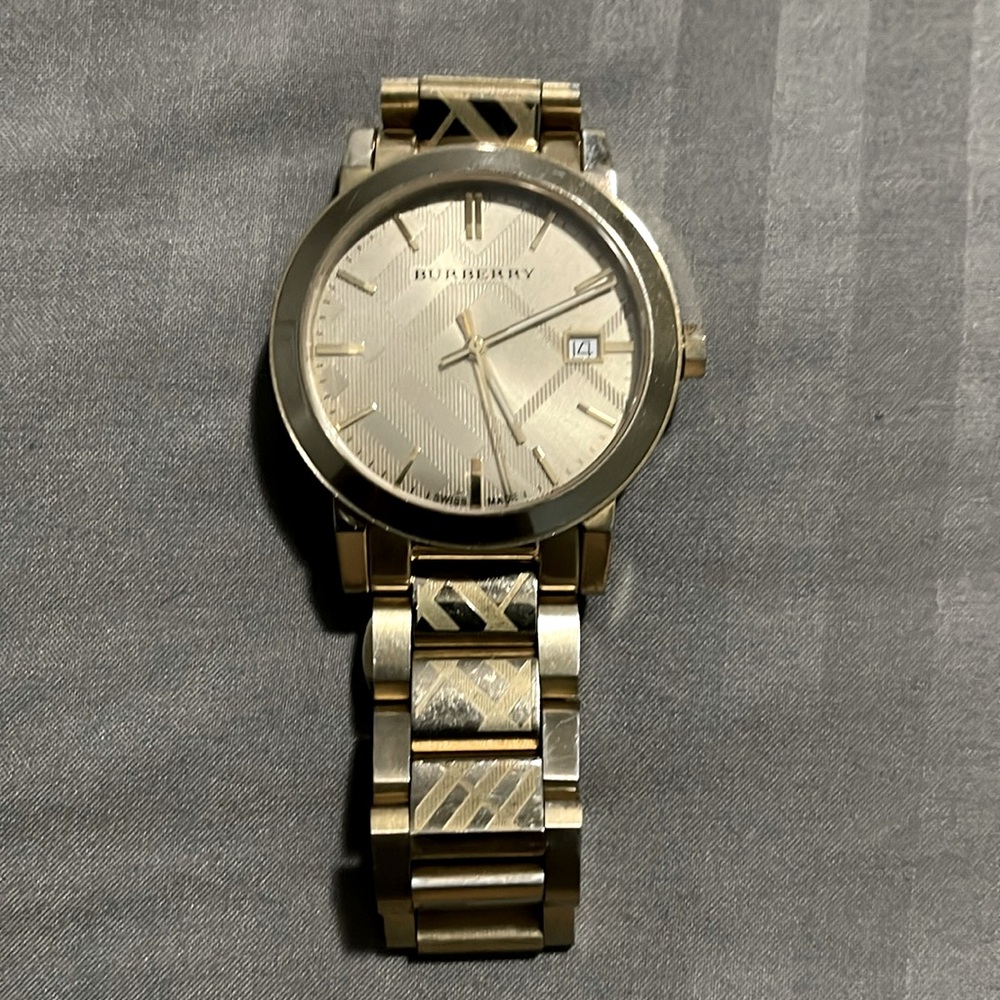 Gently Used Burberry Gold BU9038 Watch